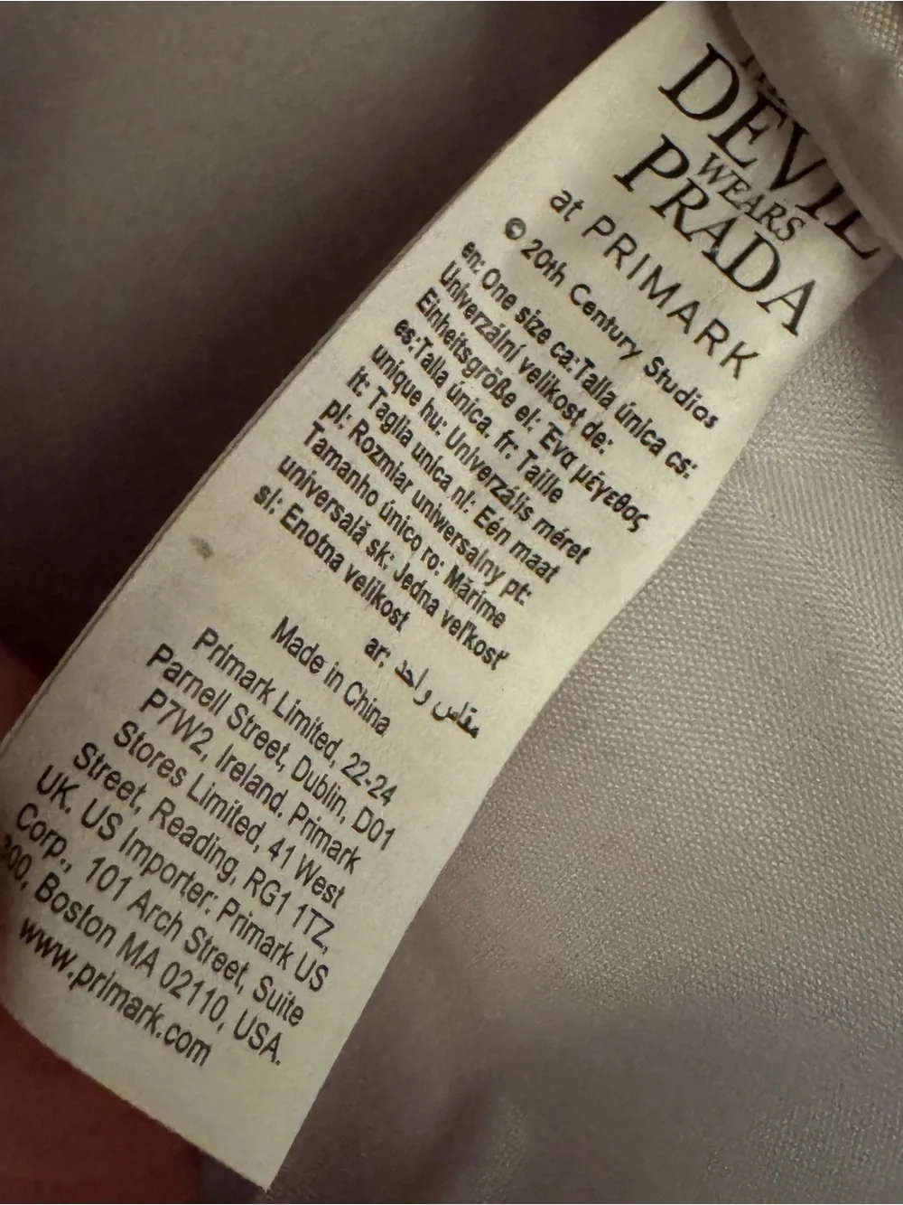 NEW! The Devil Wears Prada Promo Movie Make Up Toiletries Bag Purse Case NWT!